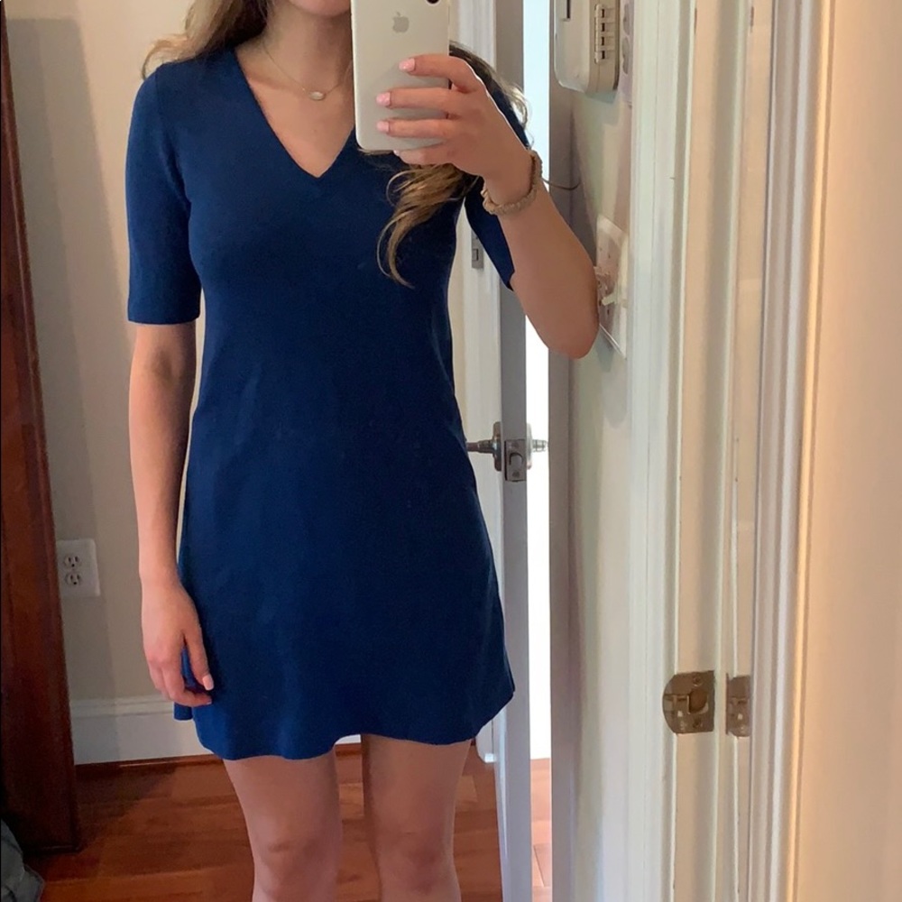 Ann Taylor Blue Dress